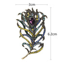 Jewelry Peacock Brooches Wedding Accessories Animal Bird Pins Boho Enamel Pins
