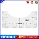 T Shirt Design Guide Ruler with Size Chart Sewing Alignment Tool (12.7cm)