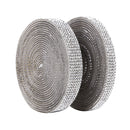 Rhinestone Tape - 2 Rolls Self Adhesive Rhinestone Stripes DIY Event Clothing Decor