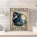 Retro Poster Witch Painting Oil Paint By Numbers Wall Art Home Room Decoration