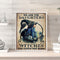 Retro Poster Witch Painting Oil Paint By Numbers Wall Art Home Room Decoration