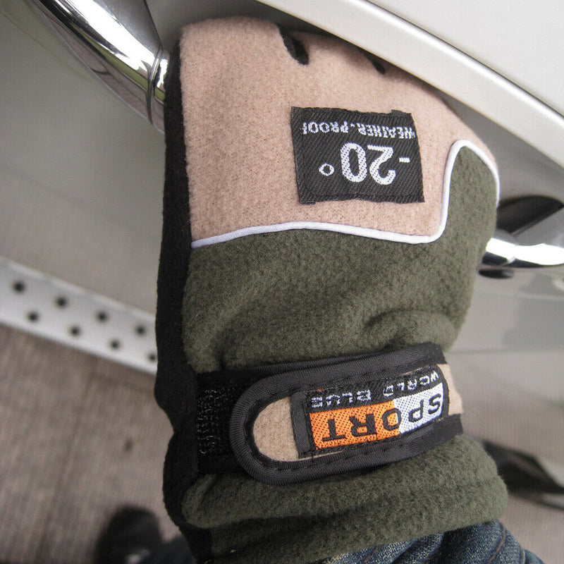 Winter Warm Full Finger Sports Riding  Motorcycle Ski Snow Snowboard Glves