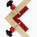 90 Degrees Carpenter Woodworking Square Corner Clamp Right Angle Ruler (D) Newly