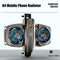 K4 Mobile Phone Radiator Semiconductor Temperature Display Dual Cooling Fans