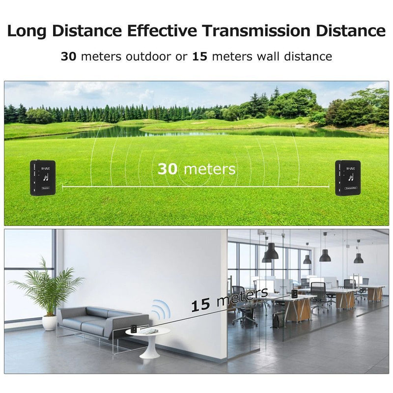 Wireless Earphone Monitor 2.4G Adapter USB Transmitter Music Audio Receiver
