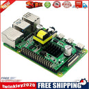 Ethernet POE Power Supply Module with Heatsinks for Raspberry Pi 4B/3B+
