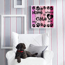 DIY Diamond Painting Kits Full Round Drill Home is Cat Are Home Decoration Gifts