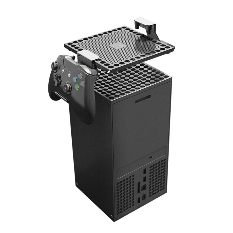 Game Console Dust Cover for Xbox Series X Heat Dissipation Dustproof Plug Net