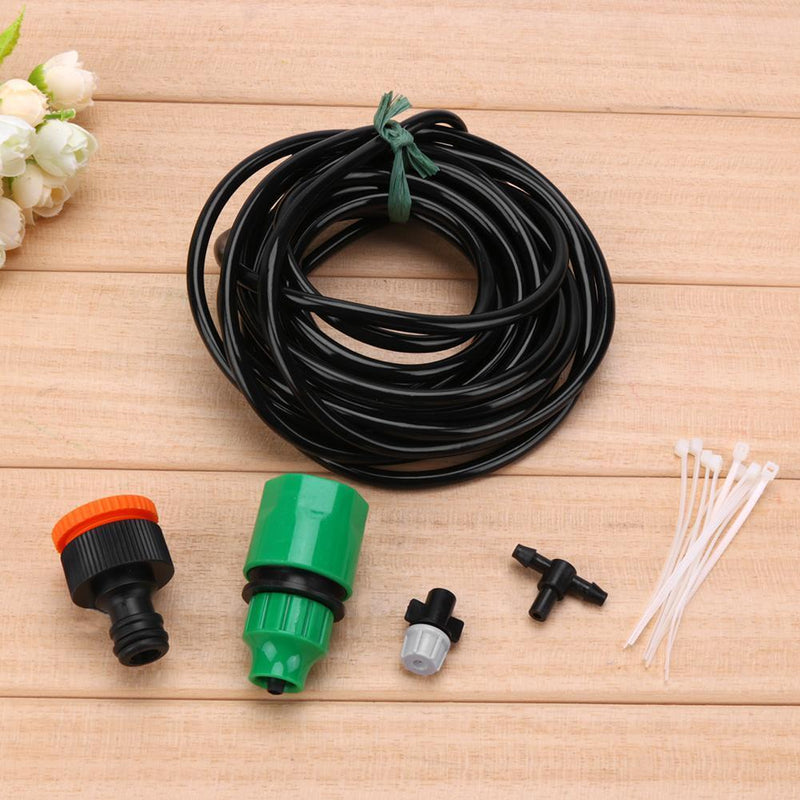 5m 10 Sprayers Garden DIY Sprinkler Set Garden Flower Cooling Irrigation