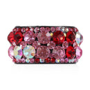 Ring Buckle Mini Claw Headband Ponytail Holder Crystal Hairband Hair Clip