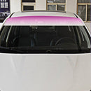 D-1003 Top Front Windshield Foil Car Heat Insulation Film Sun Shade (Pink) Newly