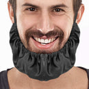 Men Double Layer Beard Bandana Face Cover Apron Waterproof Beard Guard Cap