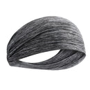 Women Men Fitness Running Headband Quick Drying Outdoor Sports Elastic Headdr