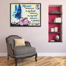 5D Diamond Painting floral alphabet Partial Special Shape Drill DIY Art