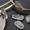 White Sunglasses Retainer Anti-Slip Tools Glasses Holder Silica Gel Nose Pads
