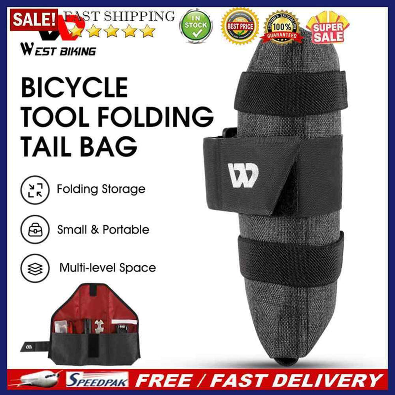 Bicycle Bag Portable Cycling Tail Rear Pouch Scratch Resistant Cycling Equipment