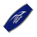 Neoprene Scuba Diving Cover Head Strap Long Hair Band Strap-Wrapper (Blue) Newly