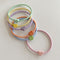 Elastic Band Women Girls Hair Rope Ponytail Holders Candy Color Heart Hair Tie