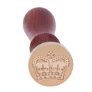 Crown Pattern DIY Retro Wood Stamp Customs Insurance Sealing Wax Seal(T09)