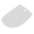 3pcs Plastic Dough Icing Fondant Scraper Cake Decorating Baking Tool(White)