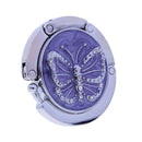 Portable Metal Foldable Bag Purse Hook Hanger Handbag Holder Butterfly(1)
