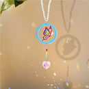 Bird Prism Pendant DIY Painting Kit Window Crystal Hanging (Butterfly 1)