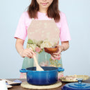 Flowerpots Kitchen Cotton Linen Apron Home Cooking Baking Bibs for Coffee