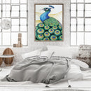 40x50cm Peacock Frameless Picture Oil Paint By Numbers Hand Painted Home Decor