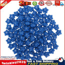 100pcs Five-Pointed Star Stamp Paint Wax Envelope Sealing Wax(Dark Blue) Newly