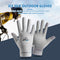 #A Ice Silk Adults Gloves Summer Breathable Sports Riding Full Finger Hand Glove