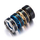 Stainless Steel Temperature Measurement Ring Mood Rings Thermometer Display