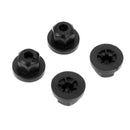 10pcs Car Body Nut Flange Clip Black for E30 E32 E34 E36 K60 1E32 7 Series