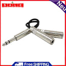 6.35mm Jack Stereo Splitter Cable Male to 2X Plug 1/4 inch Audio Adapter Y Cord