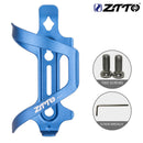 ZTTO MTB Bicycle Bottle Cage Ultralight Aluminum Kettle Bike Rack (Blue)