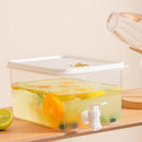 Large Cold Kettle Refrigerator with Faucet Lemonade Beverage Dispenser (3L)