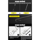 Fishing Hook Remover Stainless Steel Fishhook Dehooker Hook Detacher Extractor