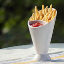 Assorted French Fry Cone Dipping Cup Sauce Storage Dish Plates Snack Bowl Chips