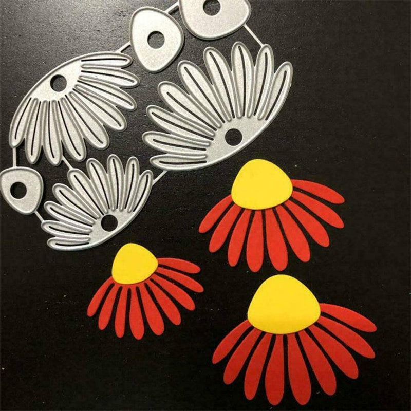 Daisy Flower Metal Cutting Die DIY Embossing Paper For Card Dies S3 H7 S2G2
