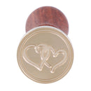 Retro Wax Stamp Wood Handle DIY Scrapbooking Envelope Sealing Stamp Seal(D)