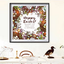 Handmade DIY Full Round Drill Diamond Painting 5D English Letter Poster Kit