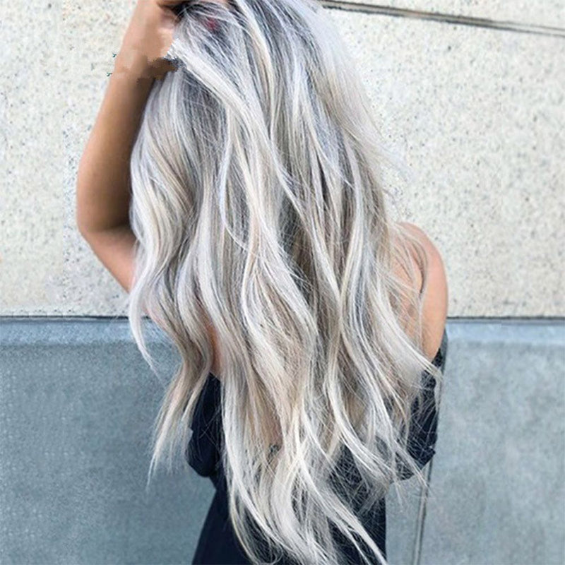 Women's Clothing Thick Hair Long Roll Curly Hair Curly Hair Wig Women's Wig