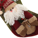 Christmas Stockings Santa Claus Socks Xmas Kids Gift Hang ?Decoration(01)