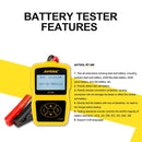 YouN Car Battery Testers,AUTOOL BT-360 DC 12V Vehicle Battery System Tester Car