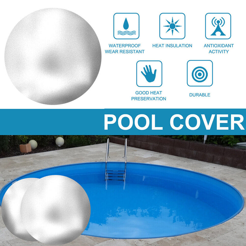 Swimming Pool Covers Summer Heat Insulation Film Dust Blanket (10FT-300cm) Newly