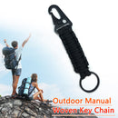 Keychain Rope Hand-woven Survival Material Olecranon Buckle Camping Survival Kit