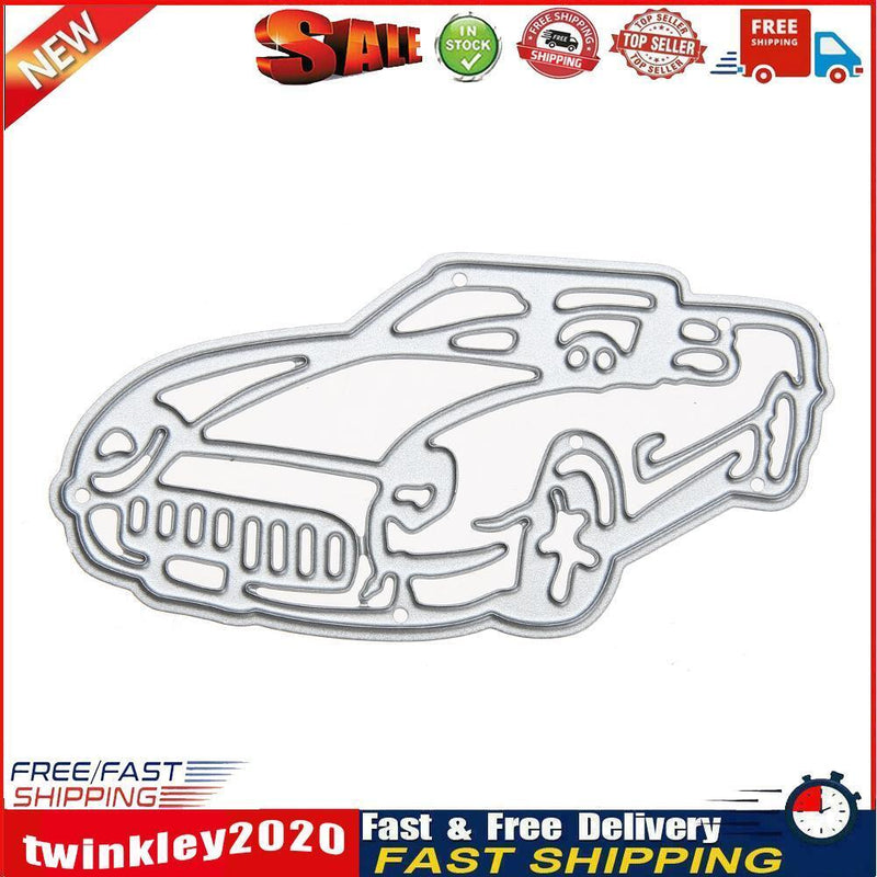 DIY Car-shaped Cutting Dies Stencil Scrapbooking Embossing Template Craft Newly