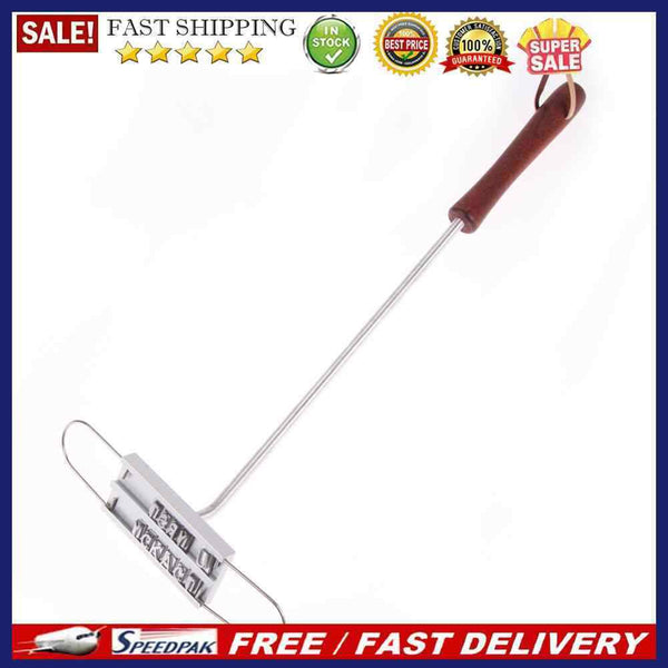 Personality Steak Meat Barbecue BBQ Branding Iron 55 Letters Tool Sets