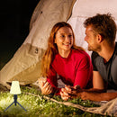 Outdoor Lantern Tripod Stand Bracket Camping LED Lampshade Lamp!