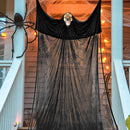 Hanging Luminous Ghost with Scary Voice Outdoor Halloween Specter Decor