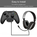 Stereo Headset Adapter for Microsoft Xbox One Controller Headphones Converter